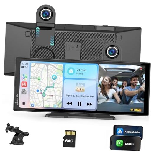 Carplay Screen for Car with 4K Front Cam 11.26″ W125A-no backup camera
