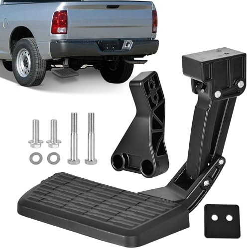75306-01A Rear Bed Step Compatible with 2009-2018 Dodge Ram 1500, Ram