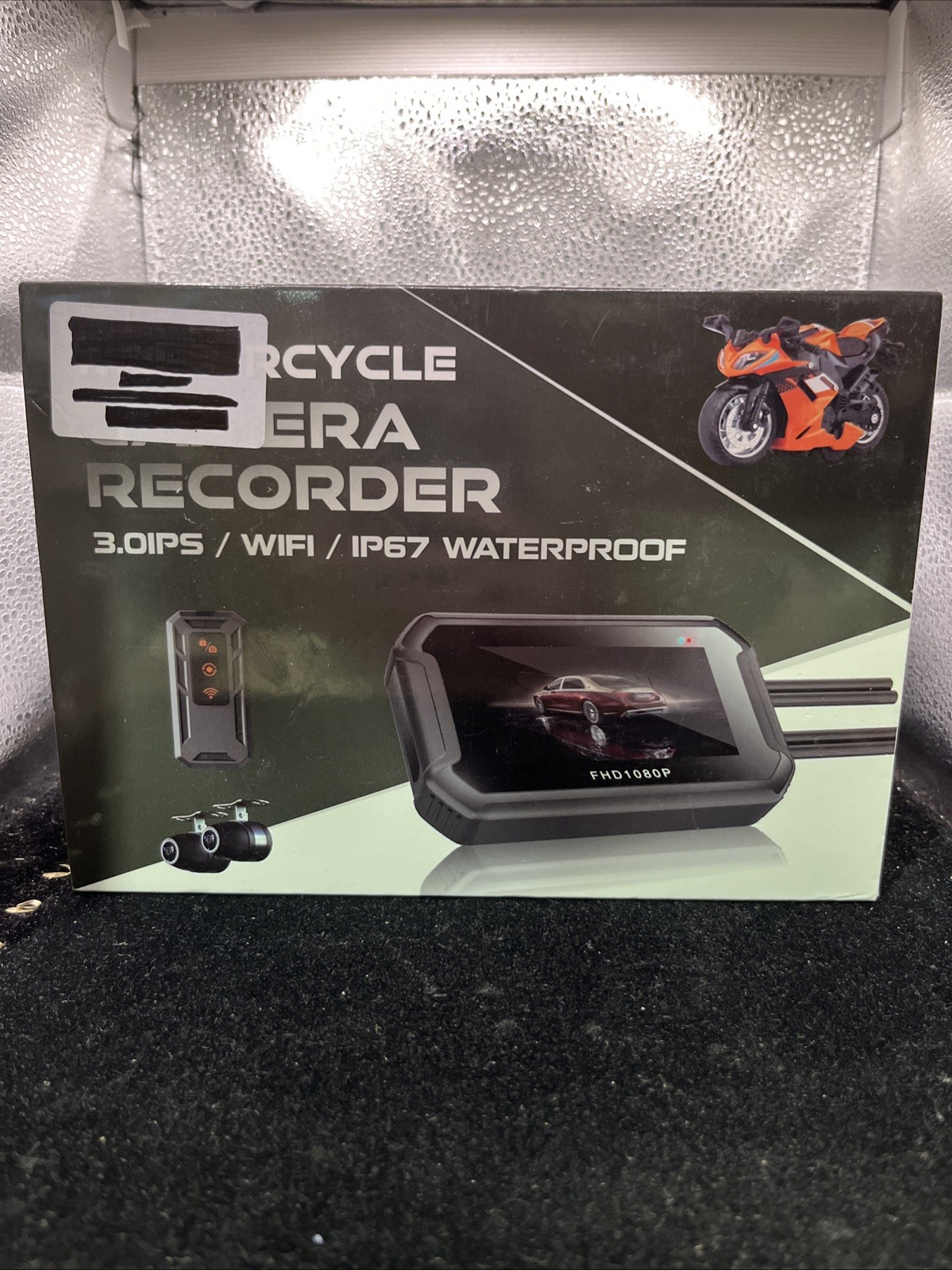 ¥Motorcycle Camera Recorder FHD1080P 3.0IPS/Wifi/IP67 waterproof