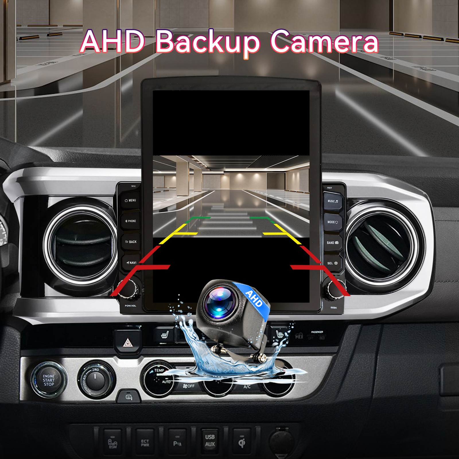 Toyota Tacoma (2016-2021) – Android 13 Car Stereo with GPS & Apple CarPlay