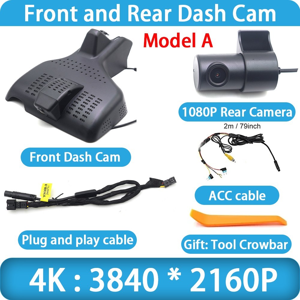 for Trumpchi GAC GN8 Xiangwang M8 E9 2022-2026 4K Video Wifi DVR Dash Cam Camera