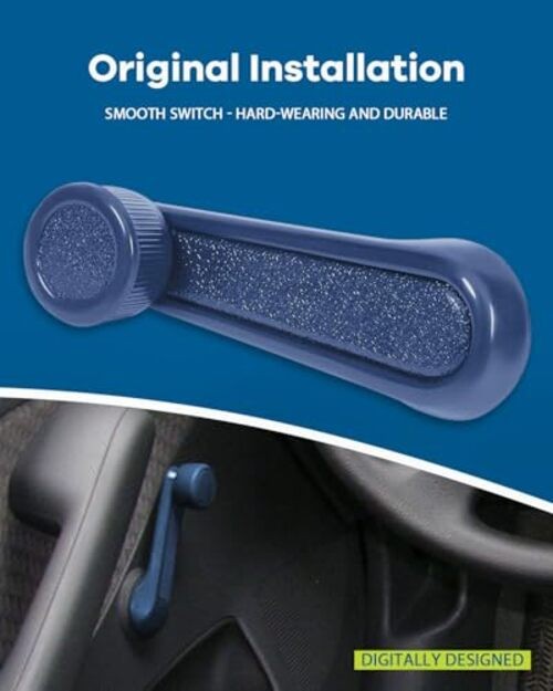 Front Rear Driver Left Passenger Right Window Crank Handle Replacement