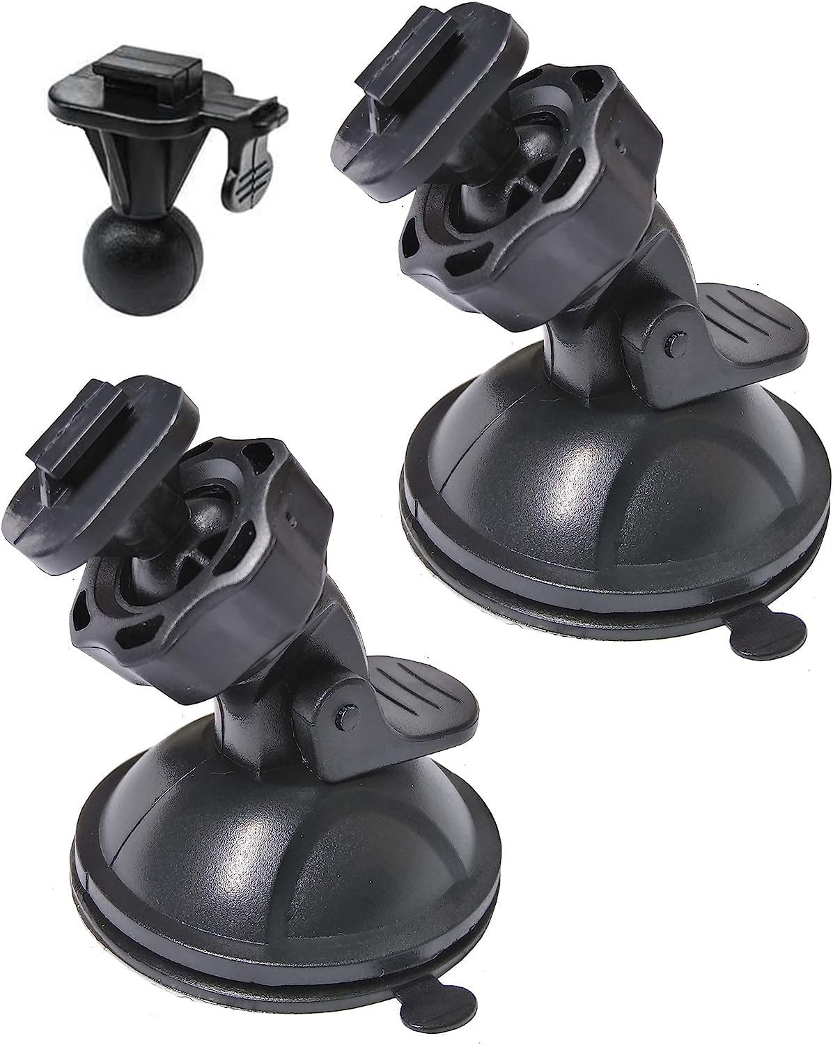Glucrean Suction Cup Mount for Yi Dash Cam 2.7′, Uniden Dashcam, Black G1w Da…