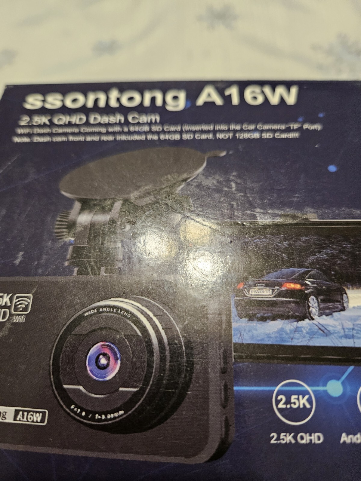 Dash Cam New/opened Box Ssontong