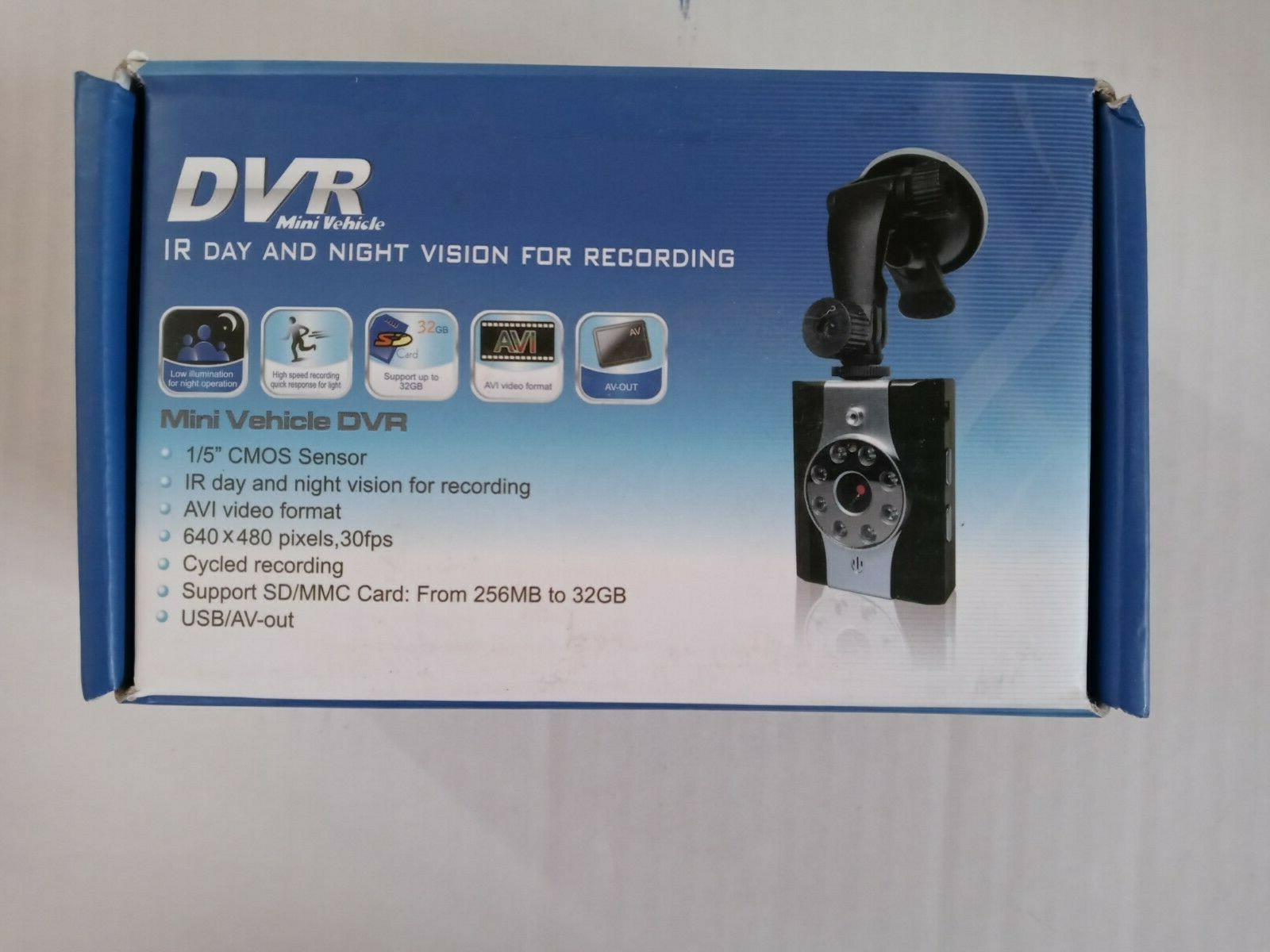 Car DVR Vehicle Camera Video Recorder Dash Cam Driving Recorder 256MB to 32GB