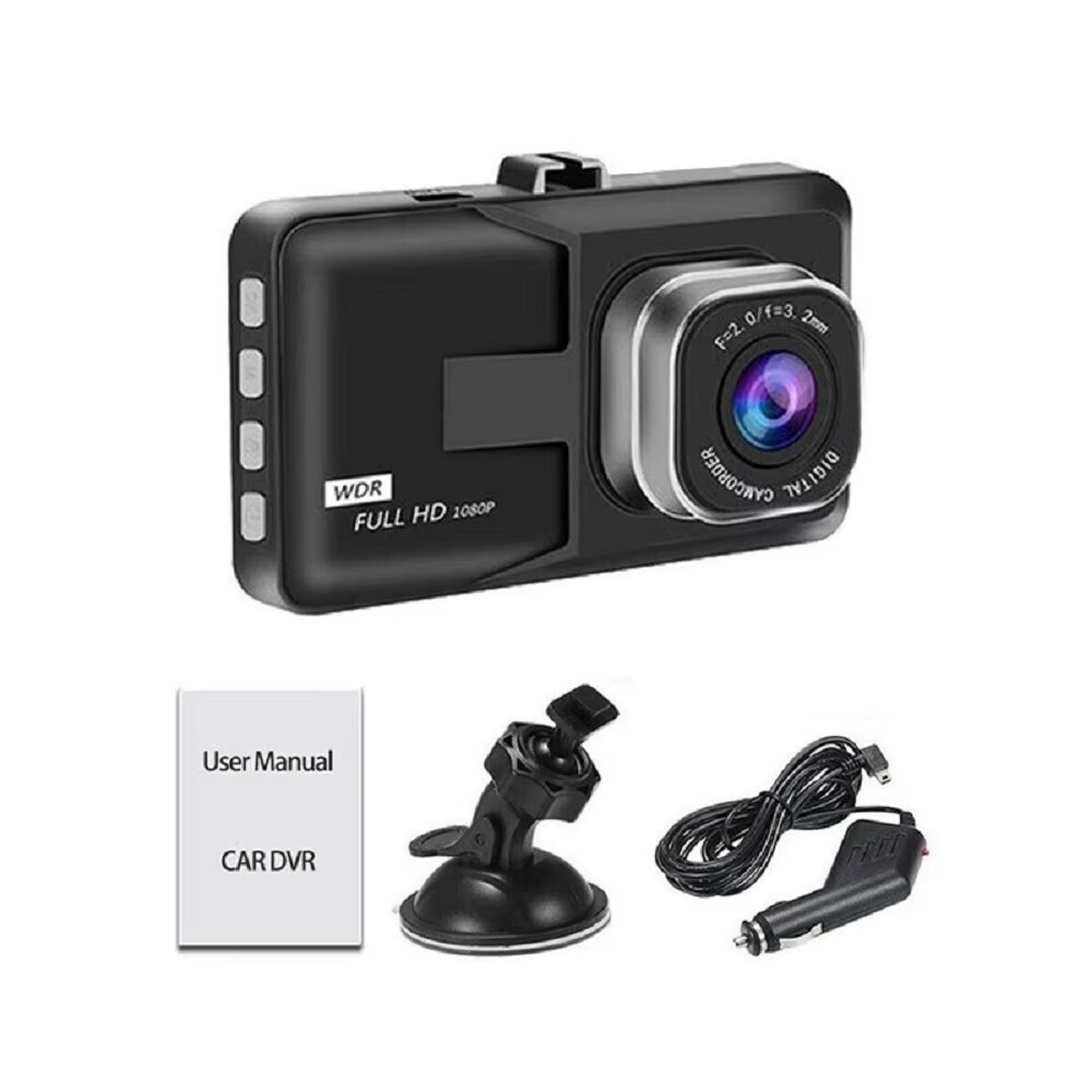 XUSHIDZ NEW 1080P HD Dash Camera Loop Recording Car Vehicle DVR Video Recorder D