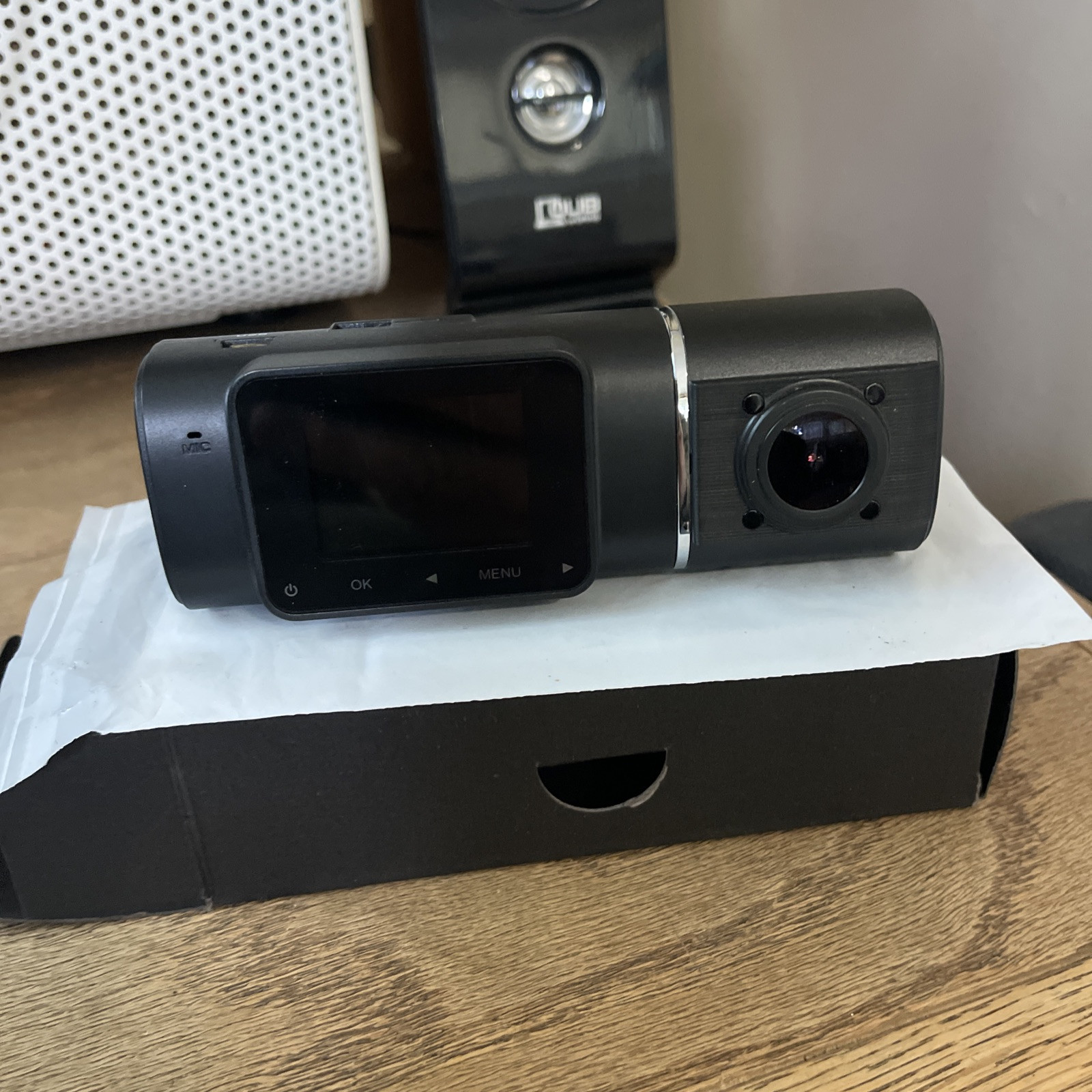 TOGUARD Dual Dash Cam FHD 1080P+1080P Front Inside Cabin Car Camera Night Vision
