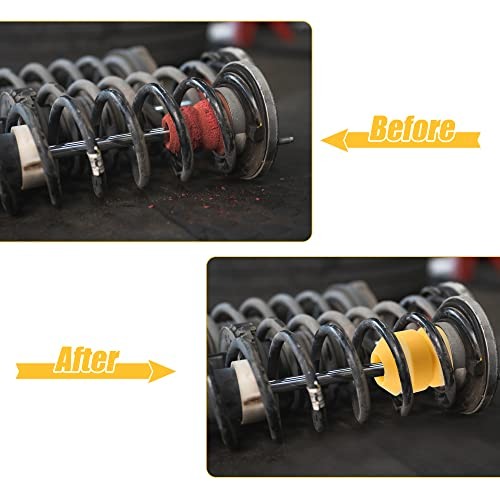 Car Front Rear Jounce Bumper Stop Axle Bumpers Set 52088256 52088352 for