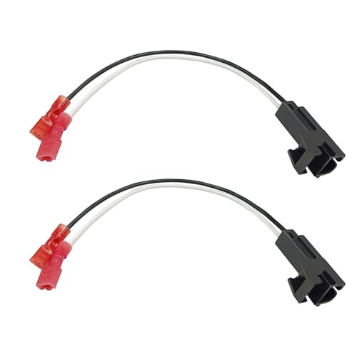 2 Pack Speaker Harness Replacement Compatible with Select 1988-UP GM Vehicles,