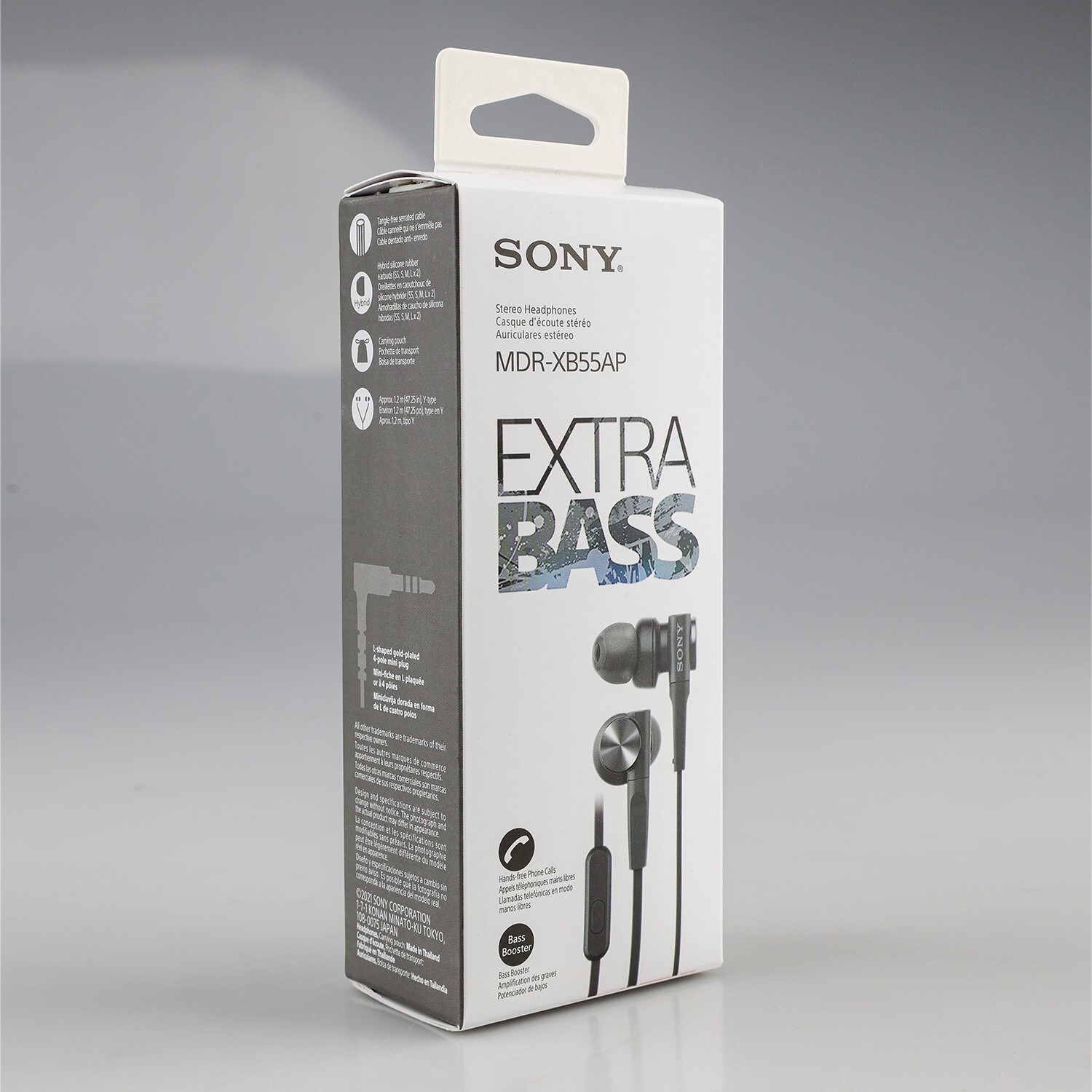 For SONY MDR-XB55AP Bass Booster In-Ear Headphones Earphones In-line Remote Mic