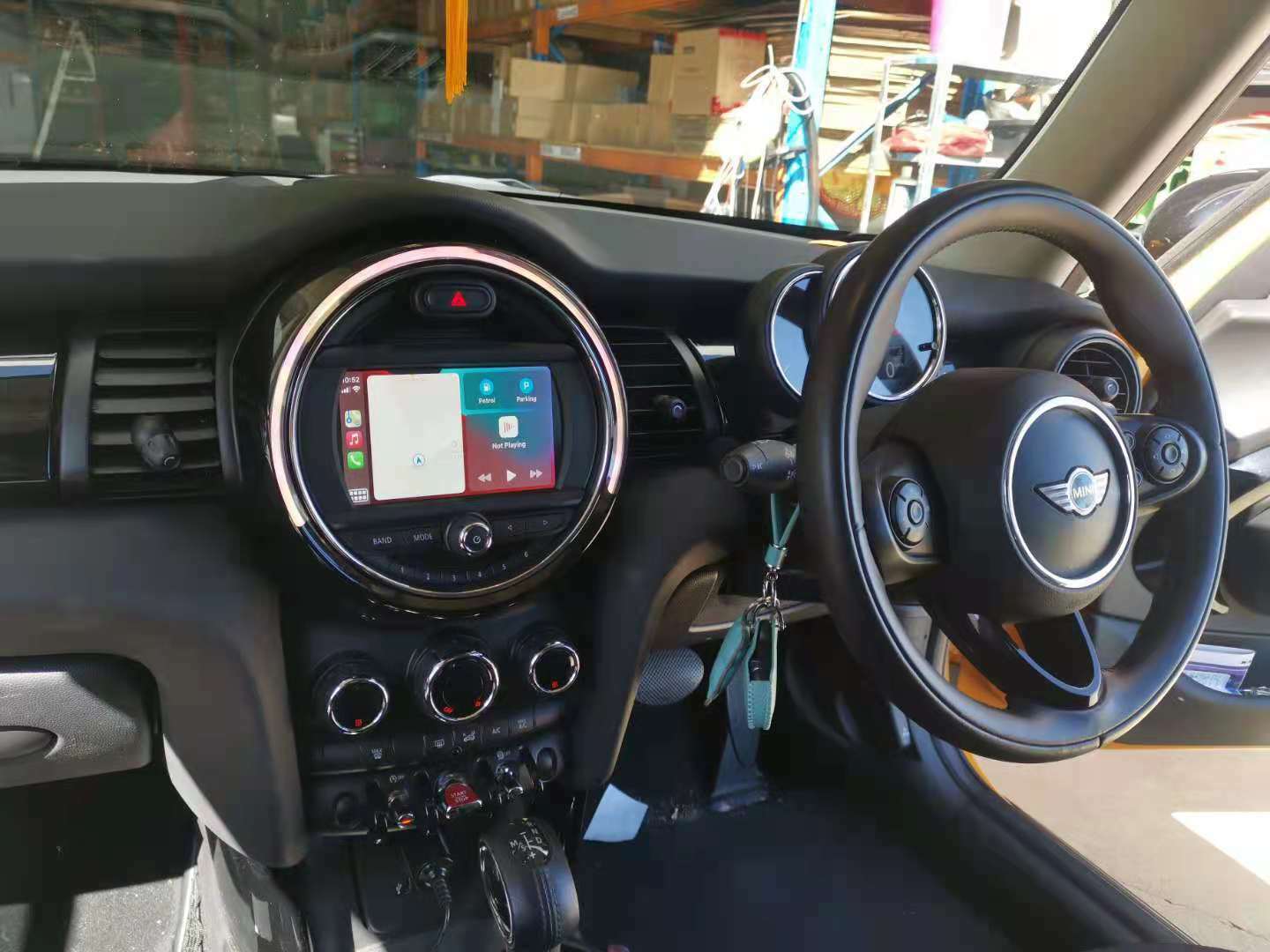 CP WIRELESS CARPLAY ANDROID AUTO MIRROR LINK FOR MINI COOPER NBT/EVO ID4 2013-15