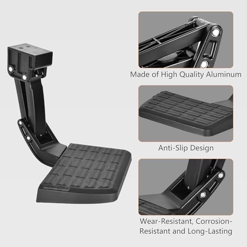 75306-01A Rear Bed Step Compatible with 2009-2018 Dodge Ram 1500, Ram