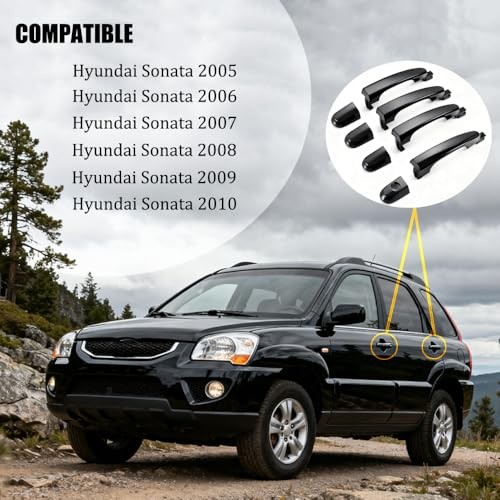Exterior Door Handles for Kia Sportage 2005-2010 – Replaces Number 80773 80774