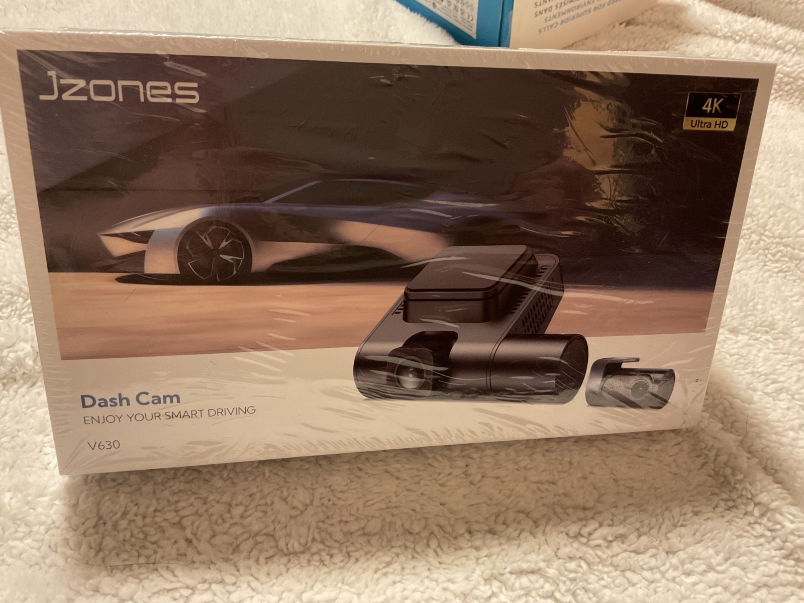 Jzones V630 Dash Cam 3-Channel 4K with Night Vision with Free 64 GB Memory Card