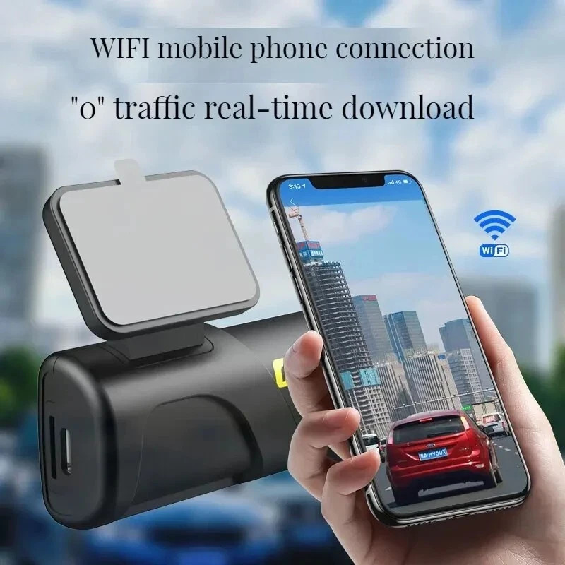 Czsky 2K 1440P WiFi Dash Cam Car DVR Camera Night Vision Voice Parking Mode 24H