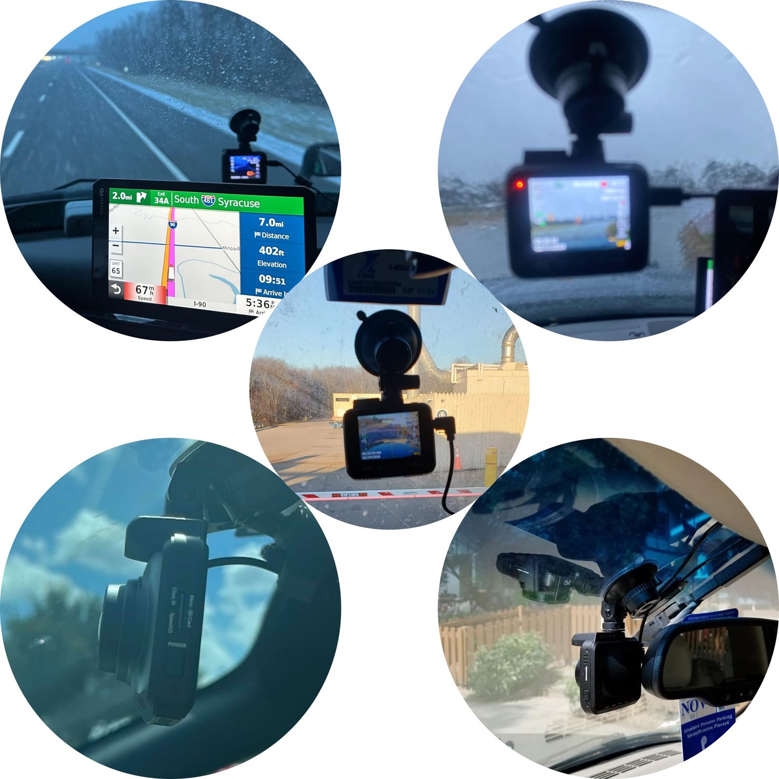 Suction Cup Mount for Rove R2-4K, R2-4K PRO, R2-4K Dual, Stealth 4K, Stealth 4K