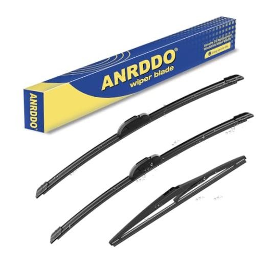 3 Wiper Blades Factory Replacement for 2001-2007 Highlander,2001-2005 Rav4 |
