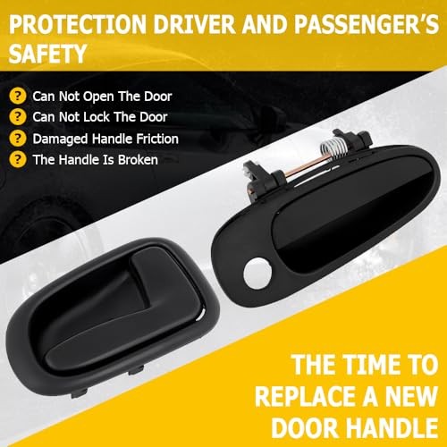 Door Handles Exterior Interior Front Rear Driver Passenger Side Replacement