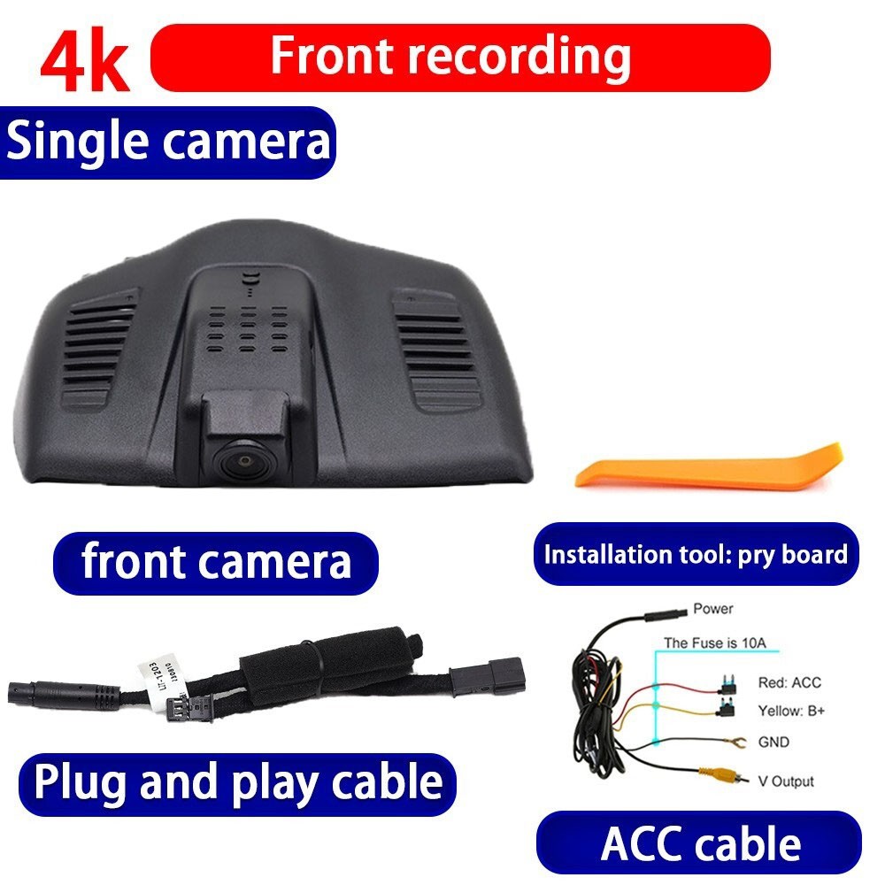4K UHD 2160P Wifi Car DVR Dash Cam Camera For Ford Mondeo Fusion CD391 2013-2022