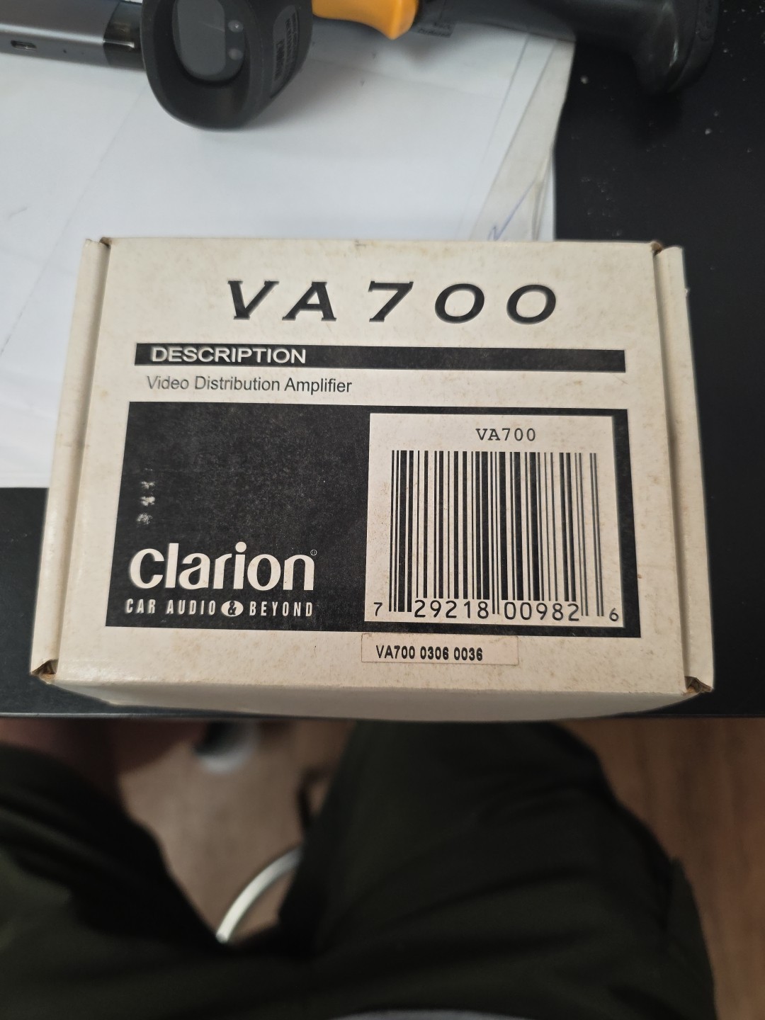 CLARION VA700, Video Distribution Amplifier, NOS