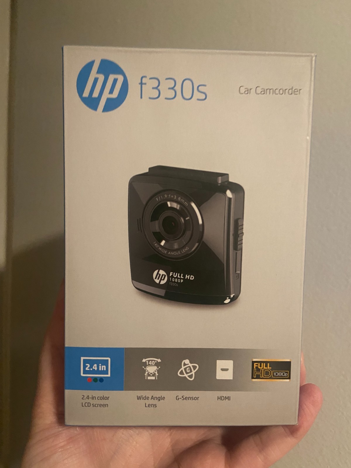 HP F330s Car Camcorder Full HD 1080P