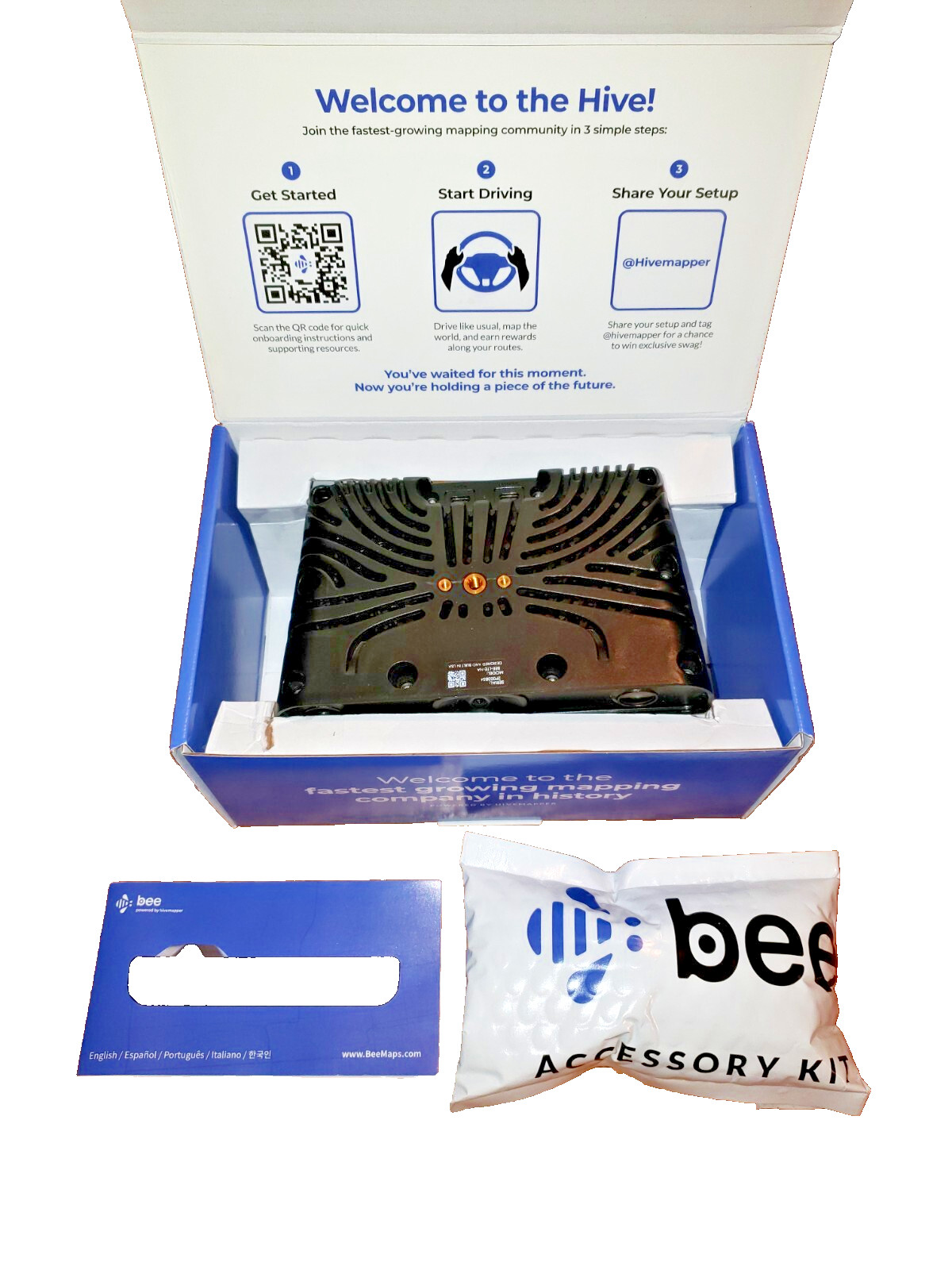 NEW – Hivemapper Bee LTE + WiFi Dashcam + 4000 HONEY Bonus