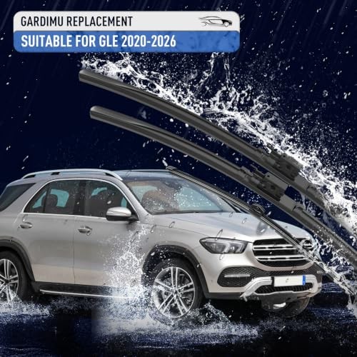 Front and Rear Windshield Wiper Blades, 3 Pcs Front and 2020-2024 For Benz GLE