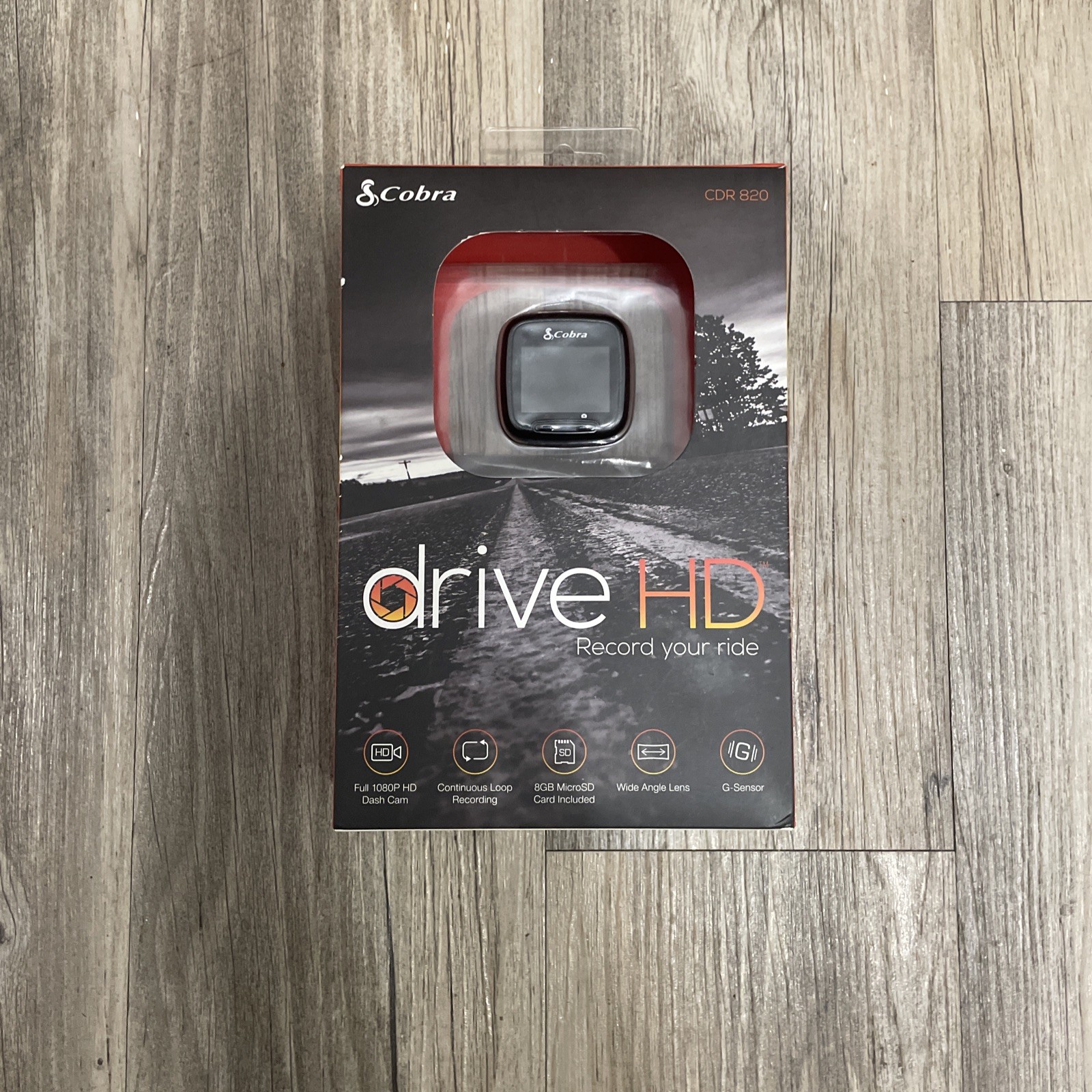Cobra CDR 820 Drive HD 5 MP 1080p Ultra Compact Dash Camera