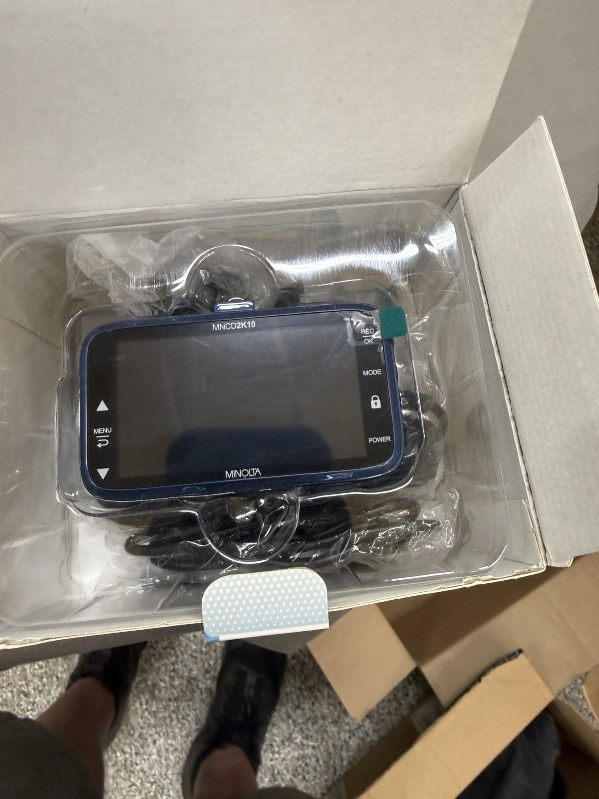 Minolta Dash Cam MNCD2K10 2.5K Quad HD New
