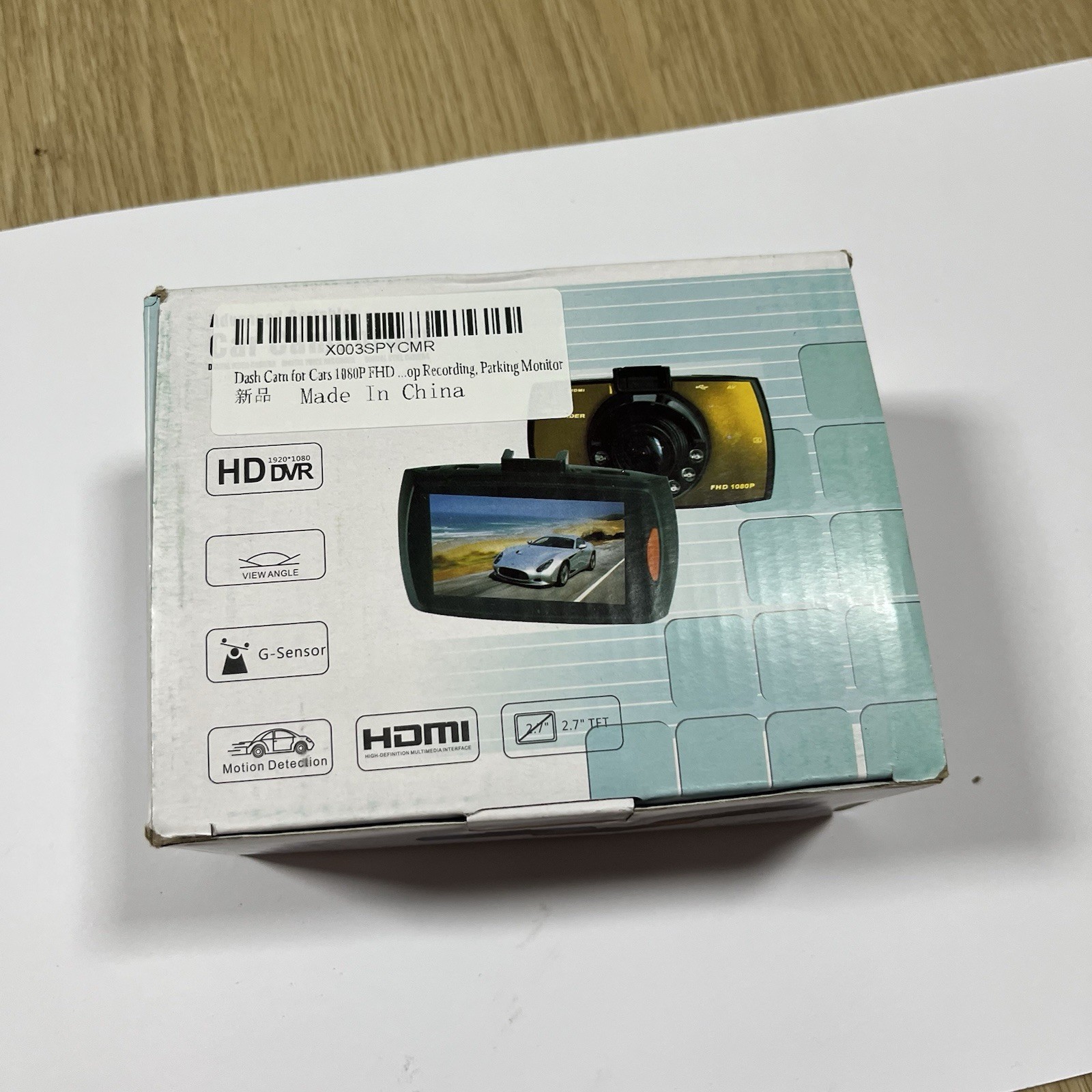 Brand New*** 1080p/720p Auto Dash Video Recorder ***Brand New