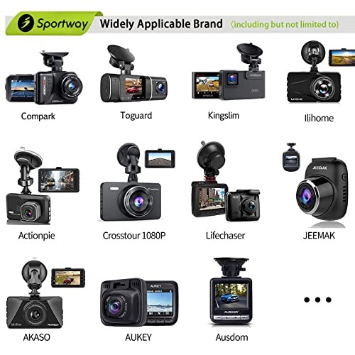 S80 Dash Cam mount, Dash Cam Mirror Mount Holder with 16pcs S80 16pcs Joints
