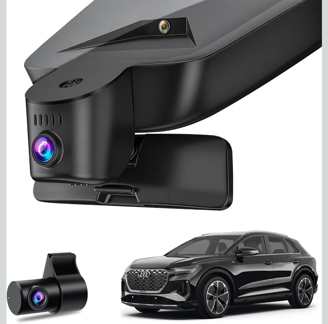 Dual Channel 4K Dash Cam for Audi 2019-2026 A4 A6 A5 Q5 WiFi App