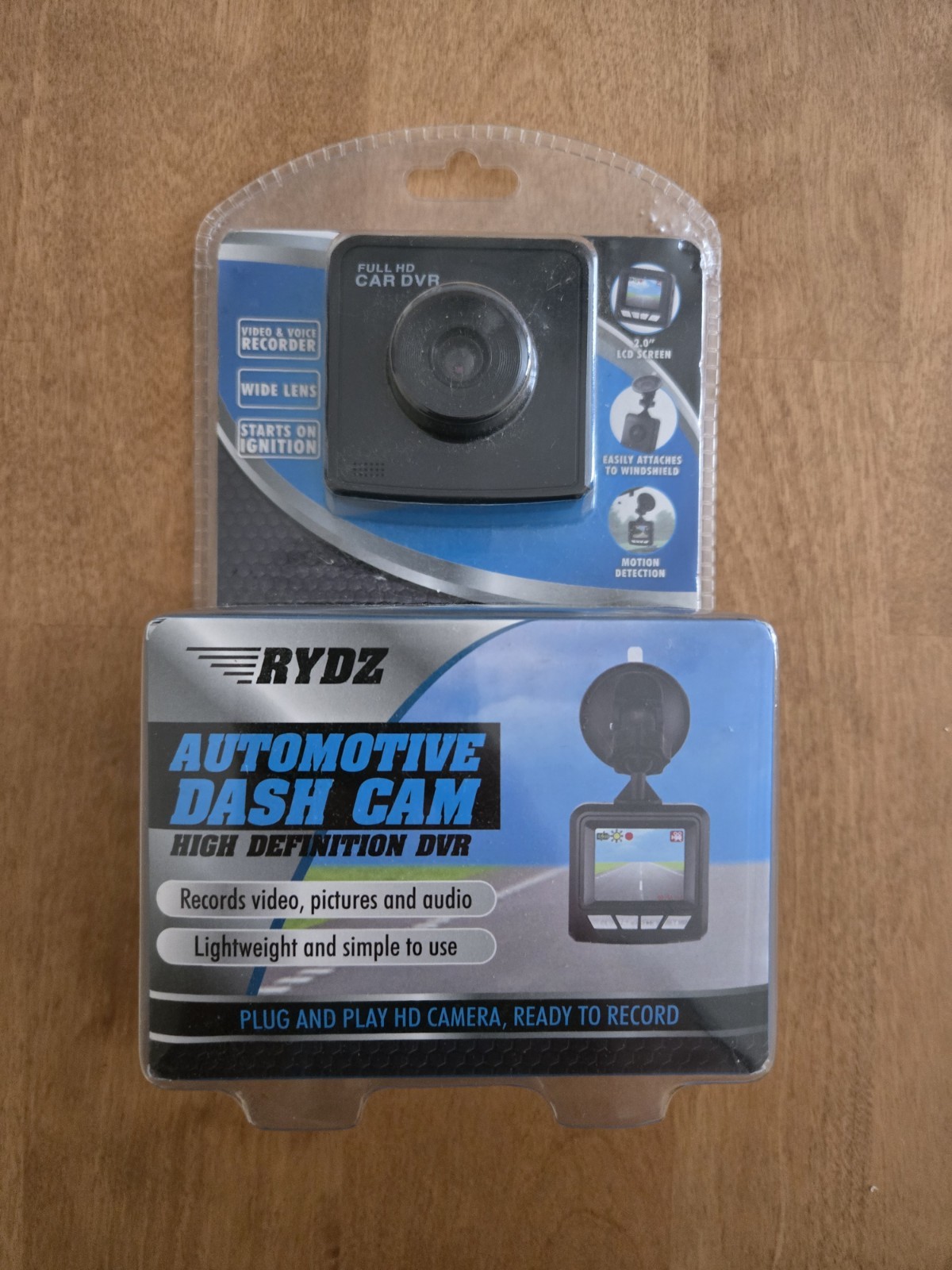 Rydz Automotive Dash Cam High Definition DVR