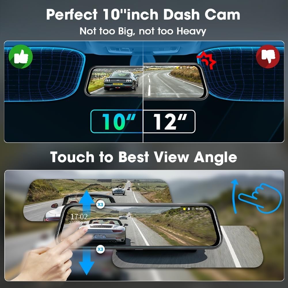 Safe Parking Assist Mirror Cam – Guidelines & Real-time View
