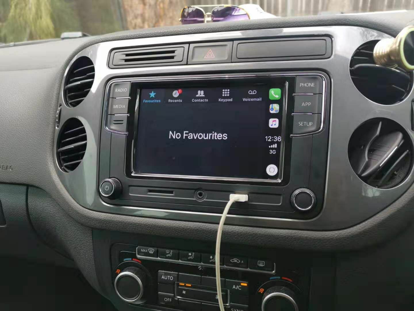 Original Radio System CarPlay Android Auto RCD340 For VW Tiguan Transporter SP