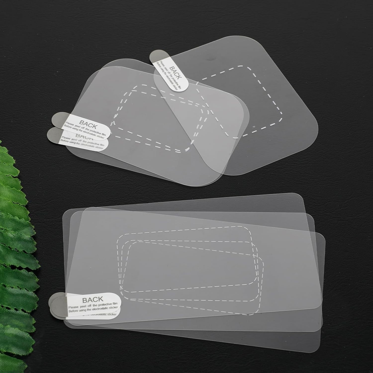 Easy Install Dash Cam Windshield Stickers – 8 Anti-Scratch Electrostatic Mounts