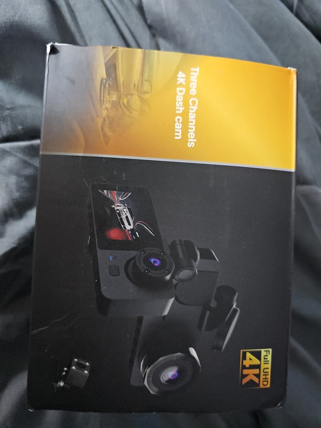 4K Three Channels Dash Cam