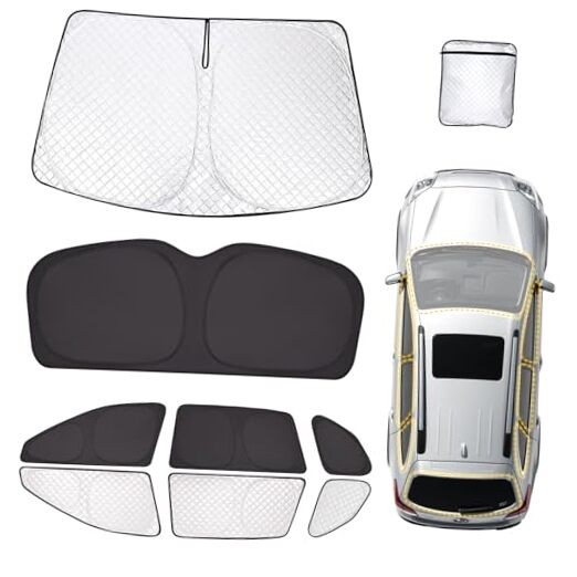 ZATOTOO Car Window Shades Outback 2020-2024 Custom fullset for OUTBACK(20-24)