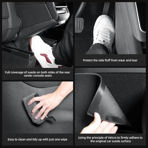 5pc Front & Rear Center Console 5PCS Front & Rear Center console anti-kick Pad
