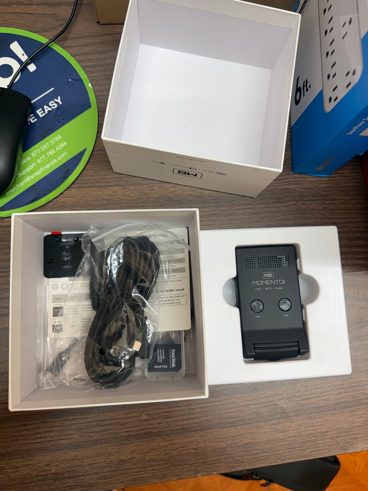 Momento MD-8000 M8 Front Full HD Dash Camera System with Wi-Fi Connectivity