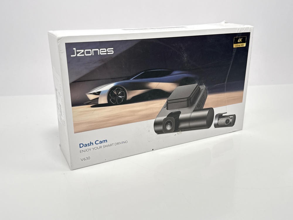 3 Channel 4K Dash Cam Front Inside Rear Camera GPS HDR w/ 64GB Card