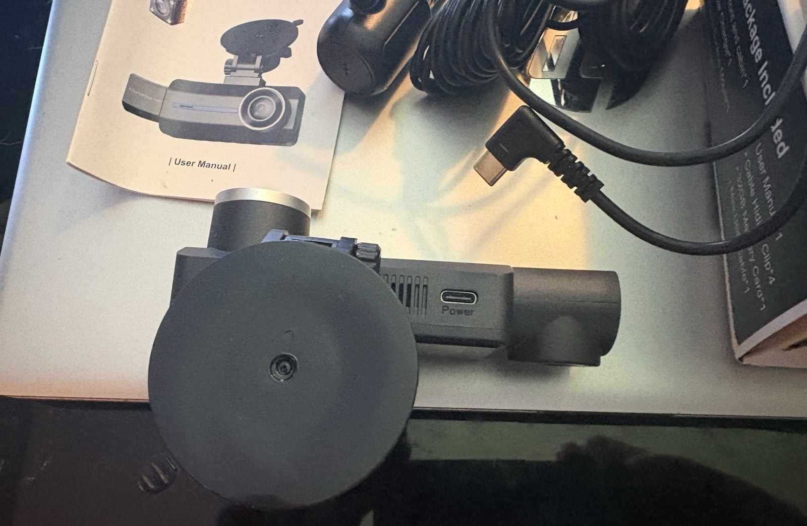 Baeasu Triple Dash Cam Front and Rear, 2.5K+1440P w/ 32GB Card USB Reader Inc.