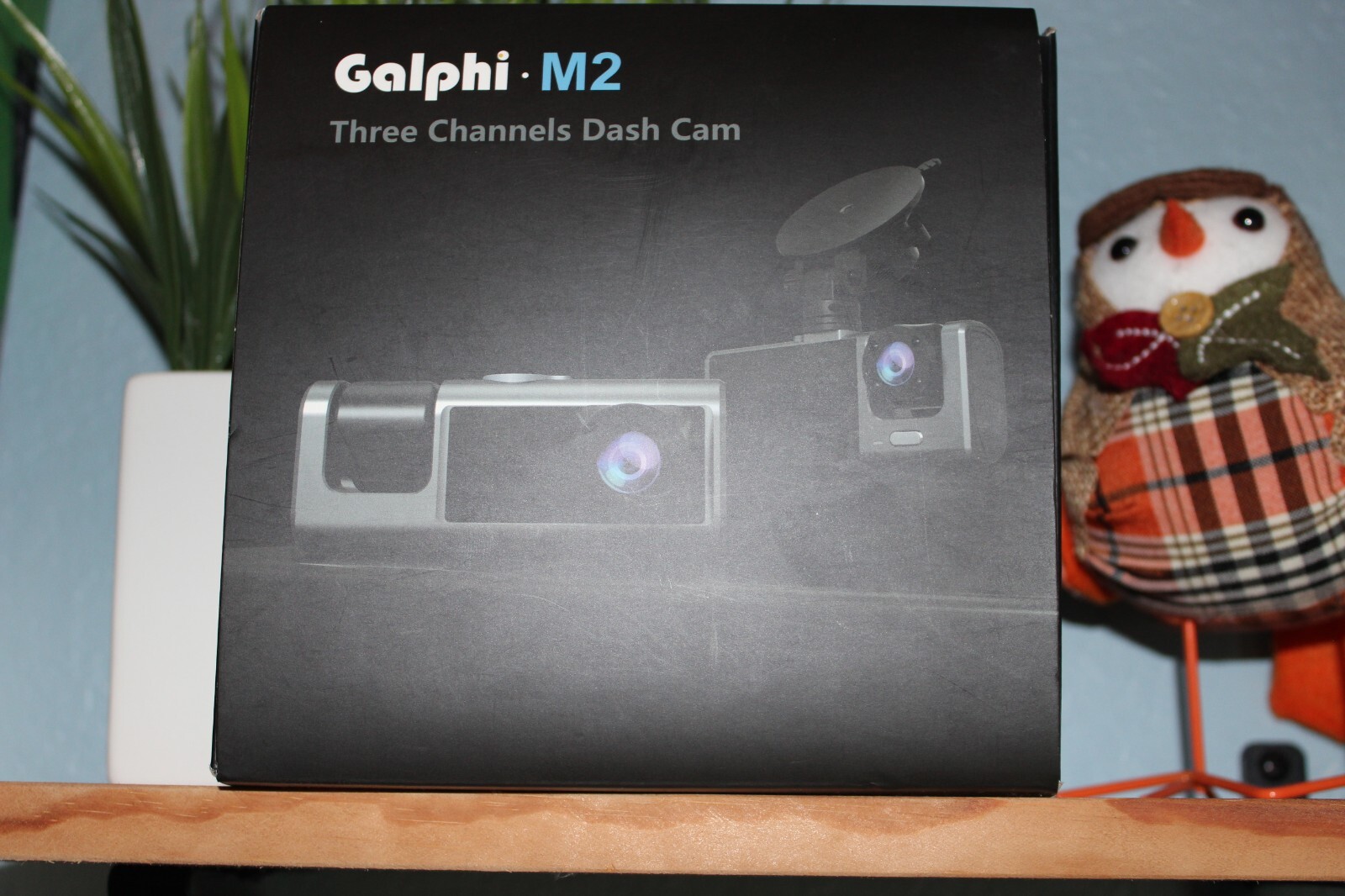 Galphi M2 3 Channels Dash Cam, Open Box Untouched. 1080P High Quality