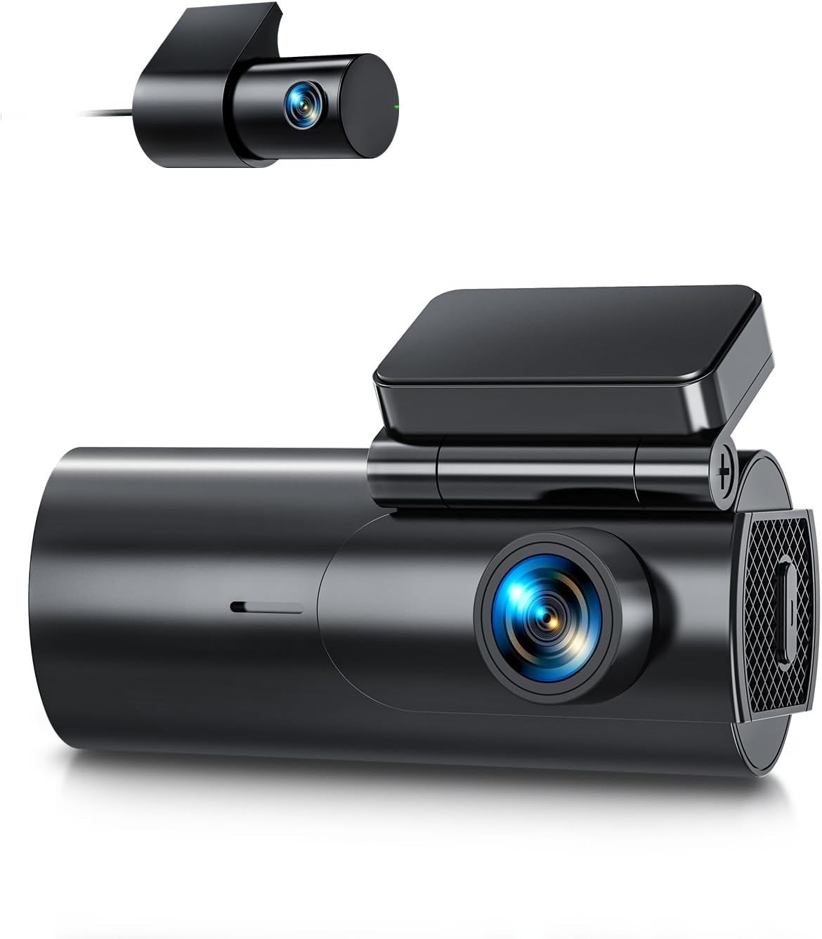 GKU D600 Dash Cam 4K Front Rear 64GB WiFi App Control Night Vision 170° WDR