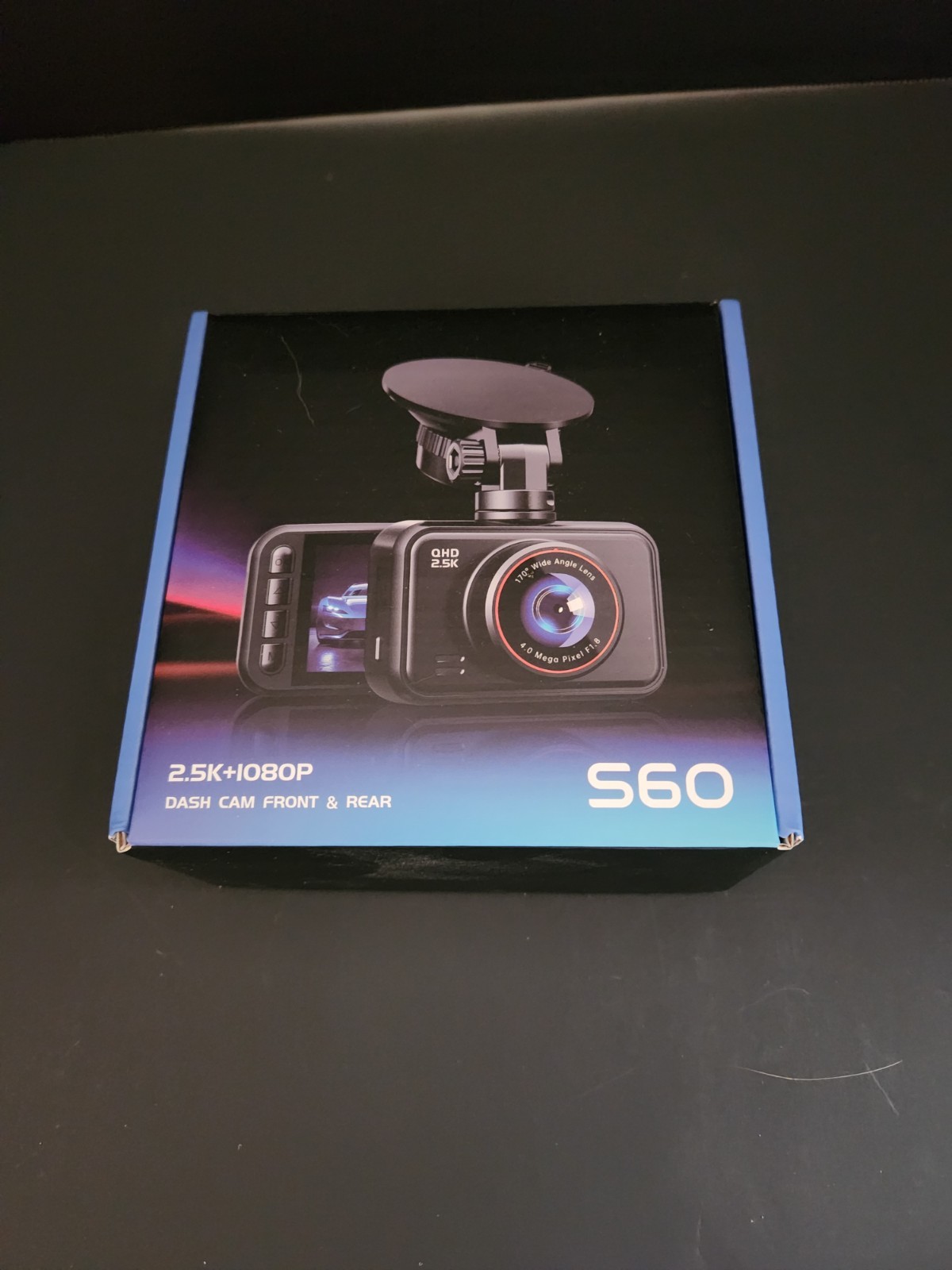 E-Yeeger S60 Front And Rear Dash Camera Brand New In Box