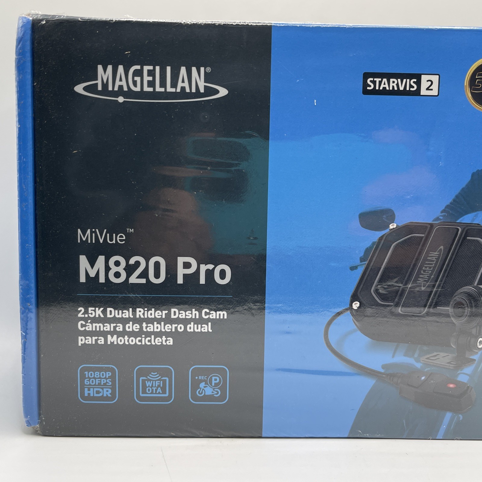 MAGELLAN MiVue M820 Pro (2.5K Motorcycle Dash Cam, STARVIS 2, 2025)