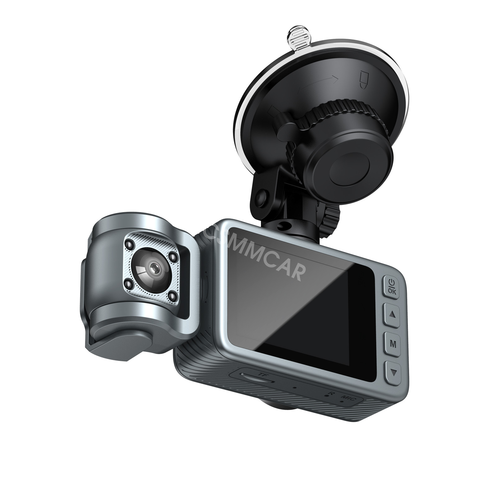 2in Car Dash Cam DVR WiFi Video Recorder Three Lens 170° Night Vision G-Sensor