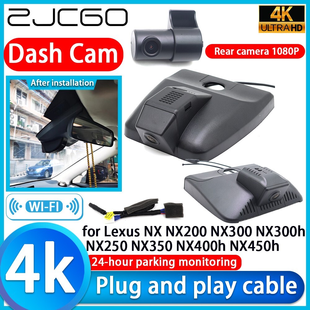 4K DVR Dash Cam Camera for Lexus NX NX200 NX300 NX300h NX250 NX350 NX400h NX450h