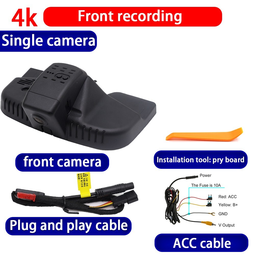 4K UHD 2160P Wifi DVR Dash Cam Camera for Lincoln Nautilus CDX707 2023 2024 2025