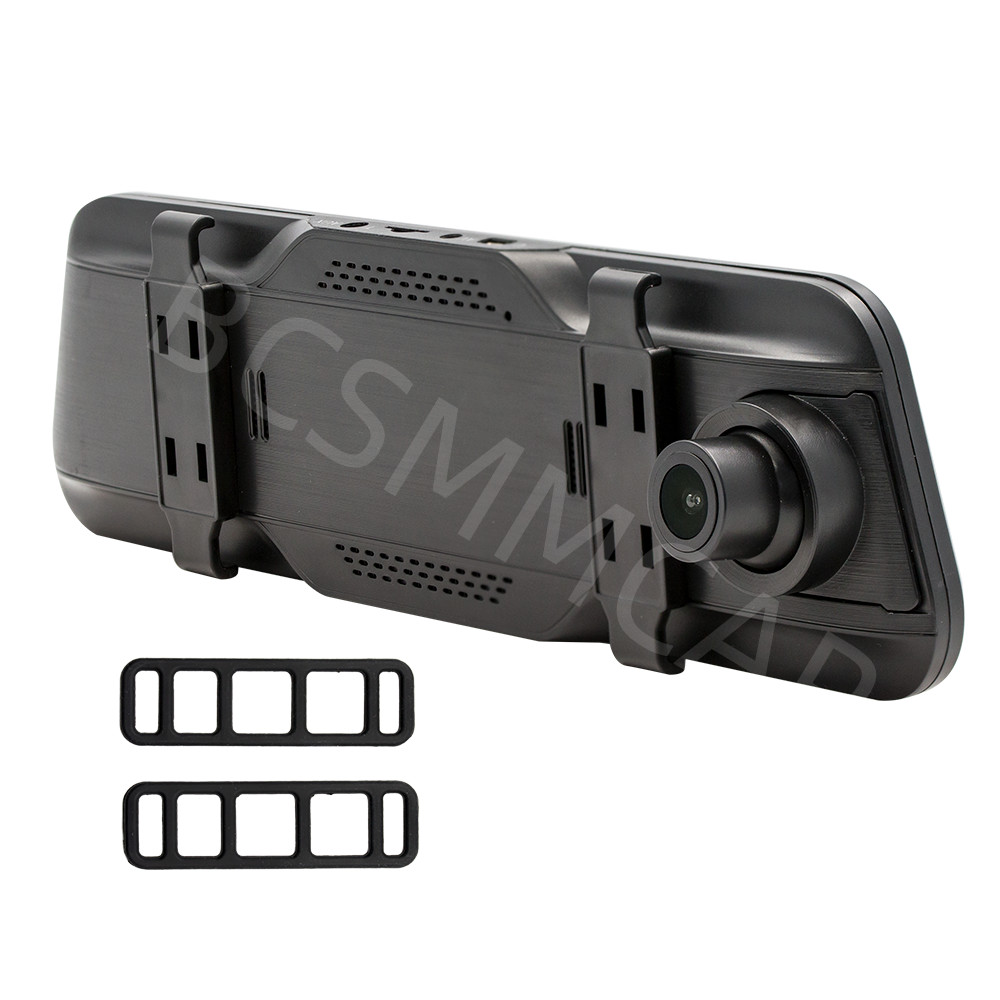 Car Rearview Mirror DVR Driving Recorder 9.36in AUX/BT/FM/TF For Android Auto